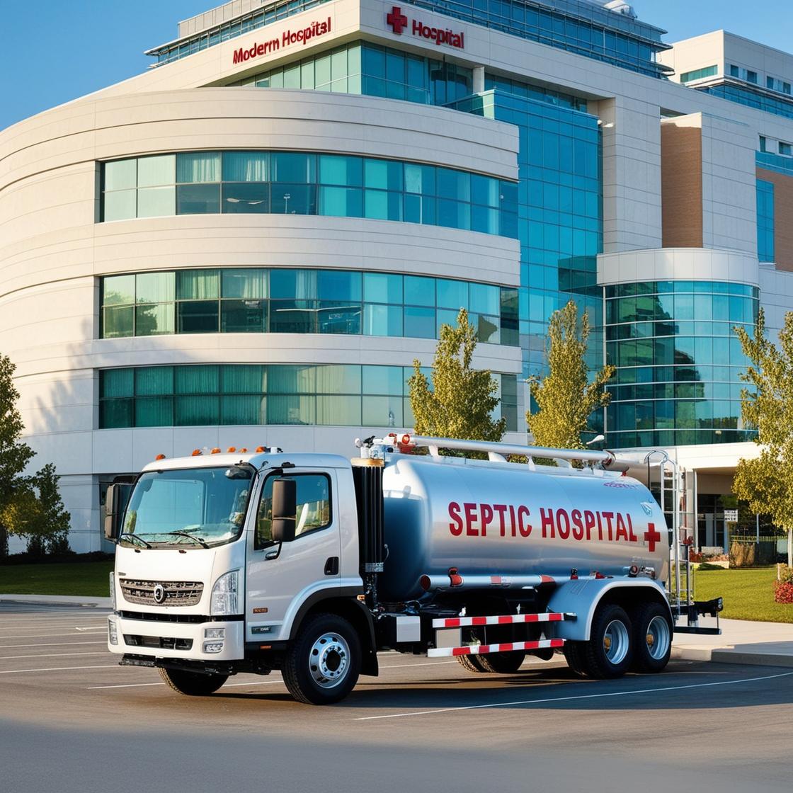 Hospital Septic Tank Cleaning